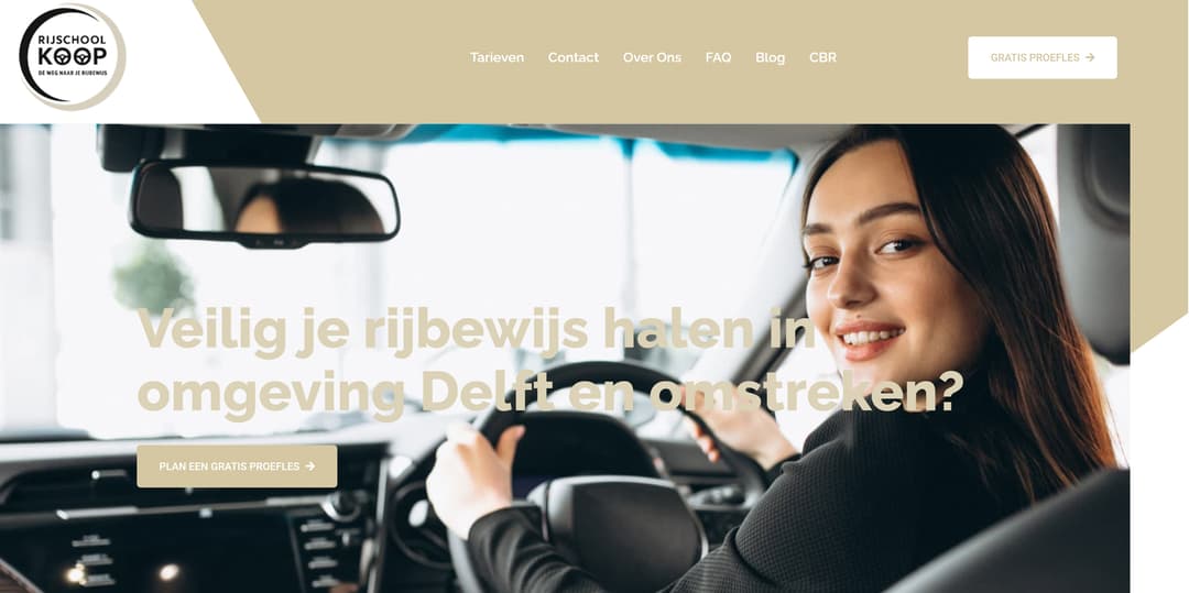Rijschool Koop